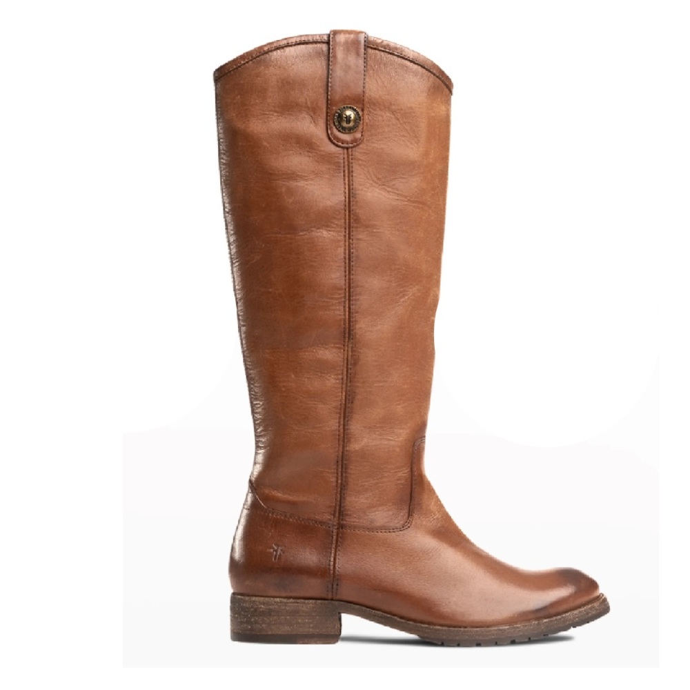 Frye Melissa Button Lug Sole Riding Boot